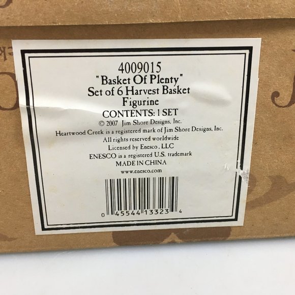 Jim Shore Horn of Plenty Thanksgiving Harvest Colorful Cornucopia 4008903 - Picture 14 of 15